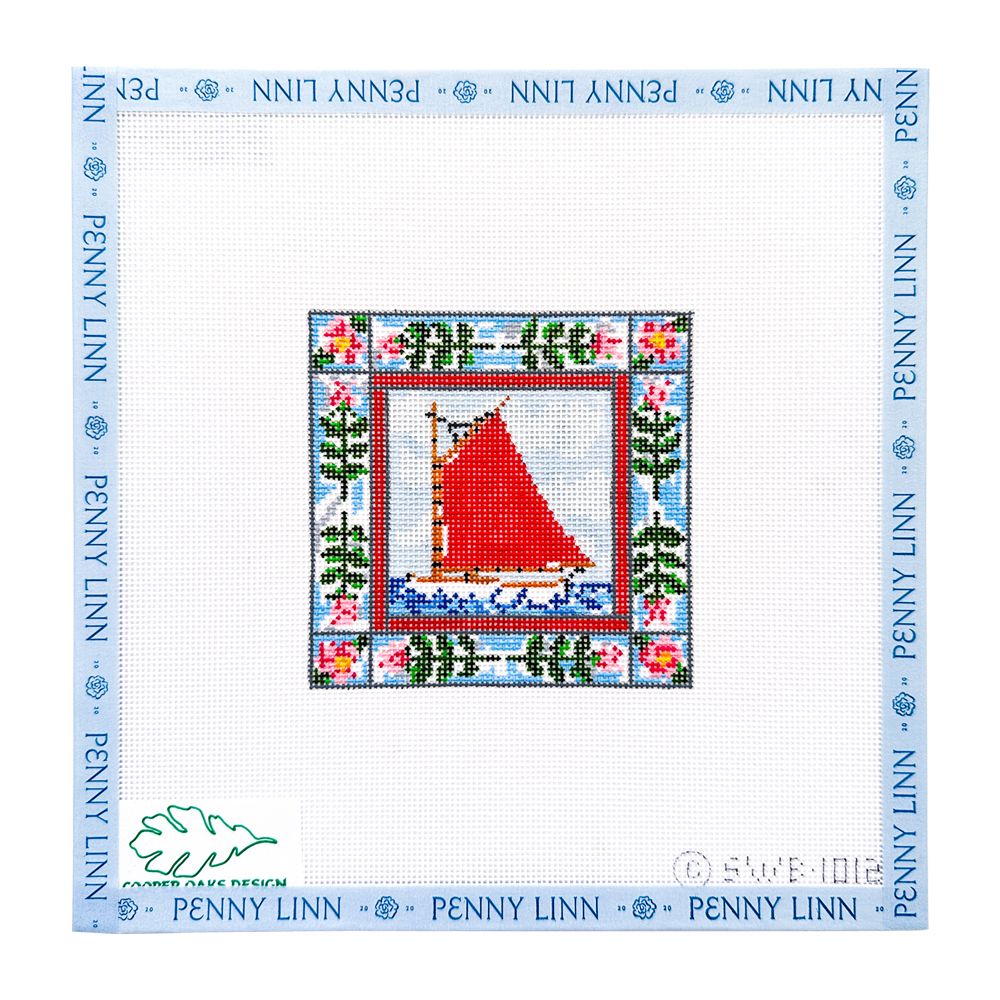 ACK Quilt Square 4 - Sailboat