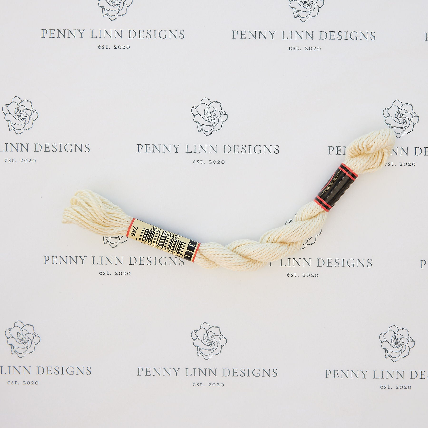 DMC 3 Pearl Cotton 746 Vanilla – Penny Linn