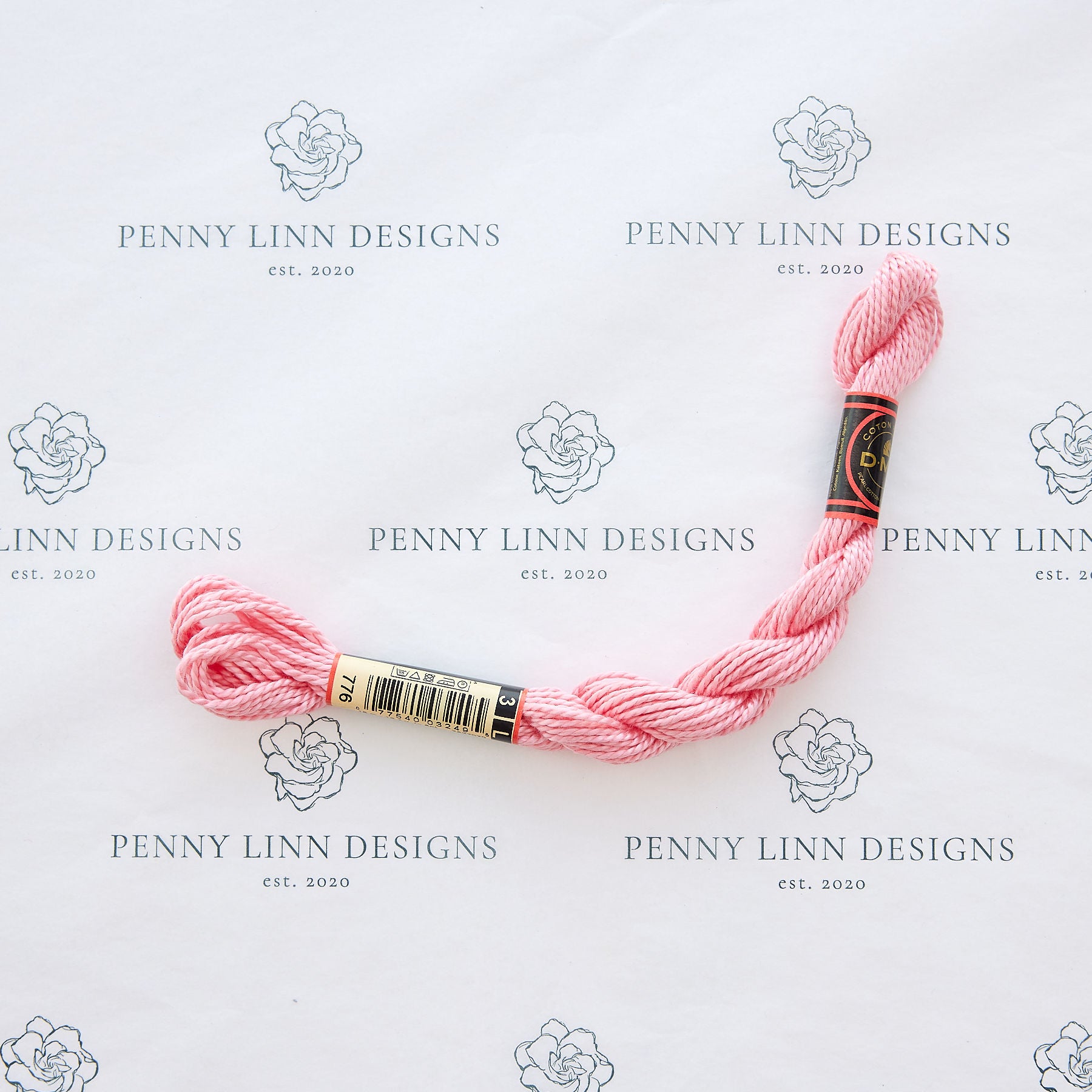 DMC 3 Pearl Cotton 776 Medium Pink