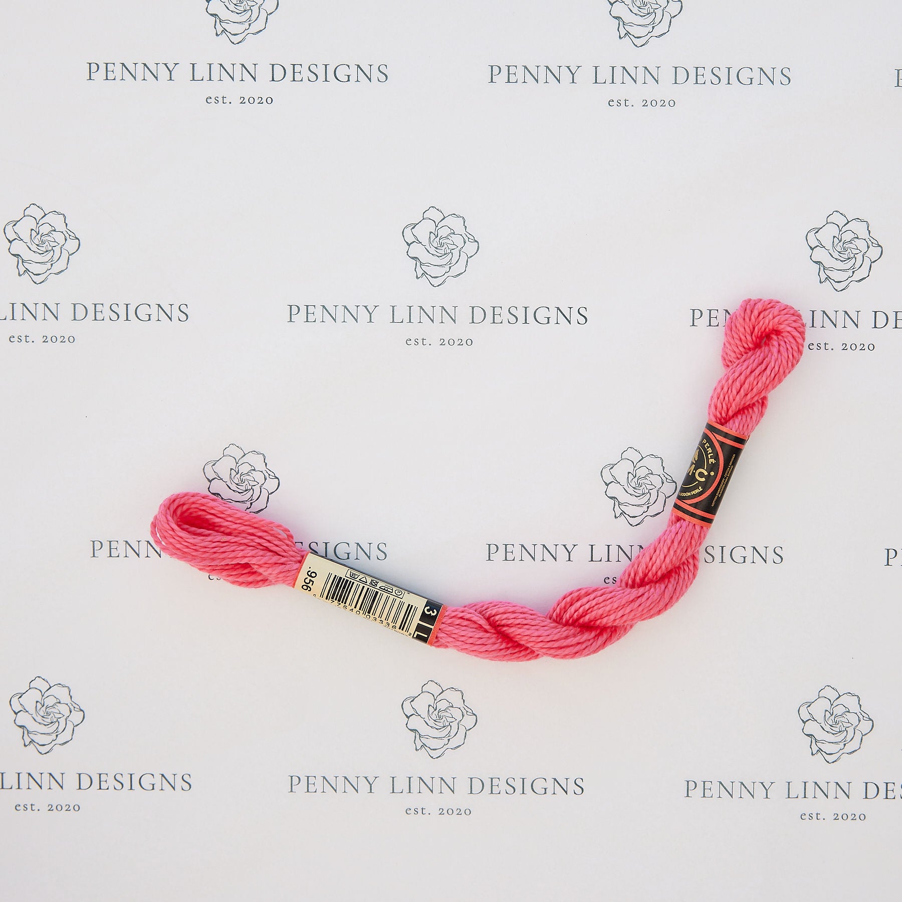 DMC 3 Pearl Cotton 956 Hot Pink