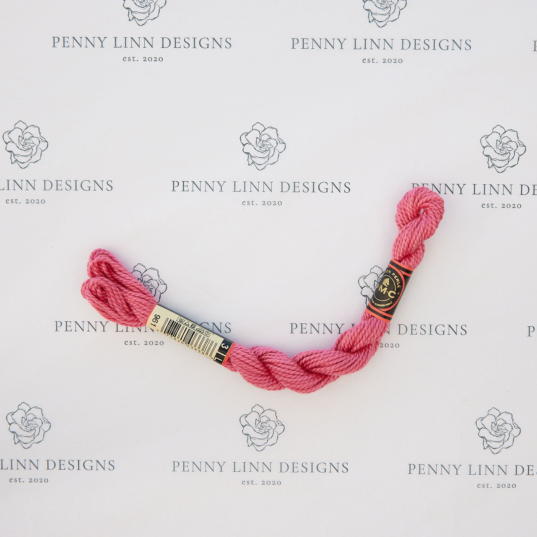 DMC 3 Pearl Cotton 961 Rose Garden