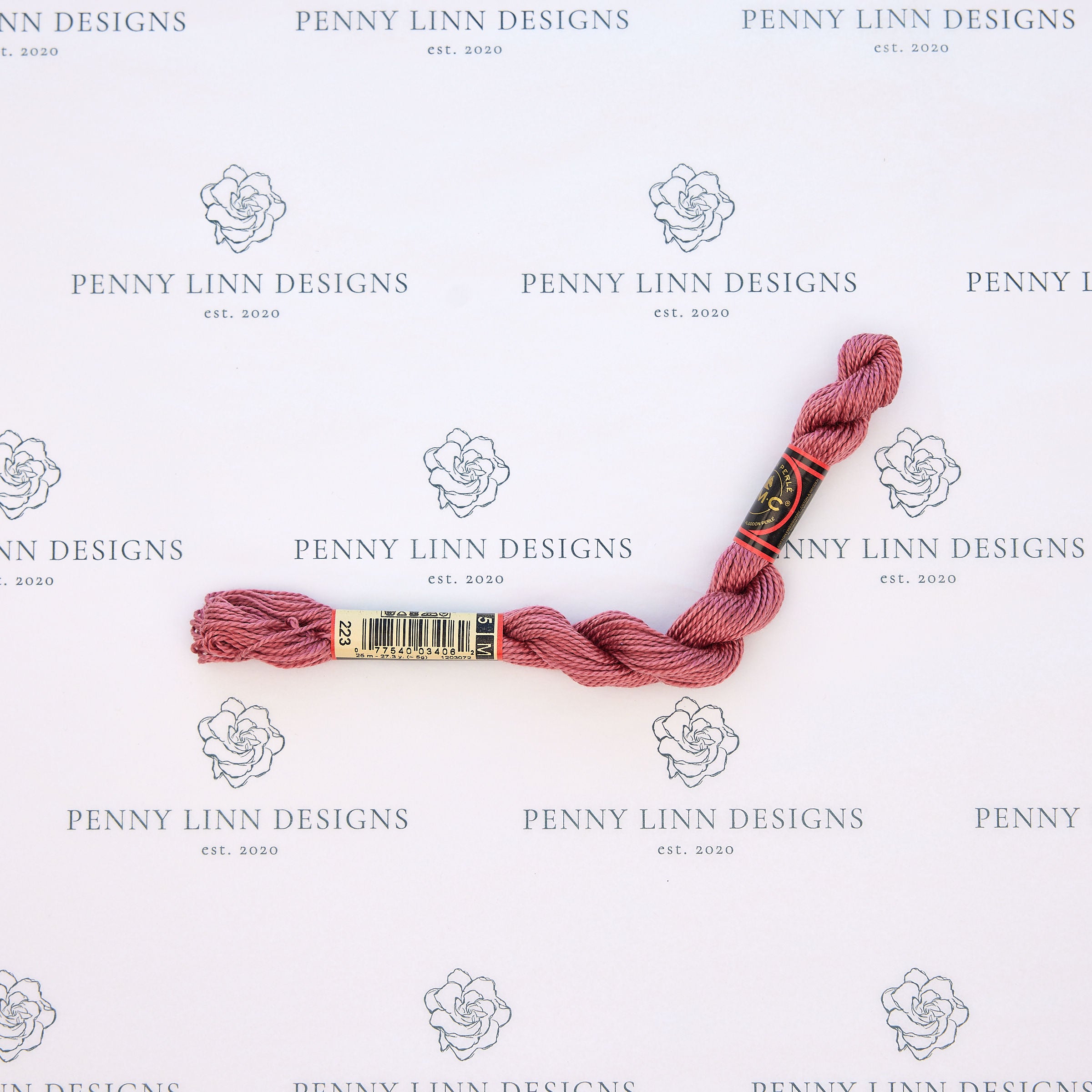 DMC 5 Pearl Cotton 223 Granite Pink – Penny Linn