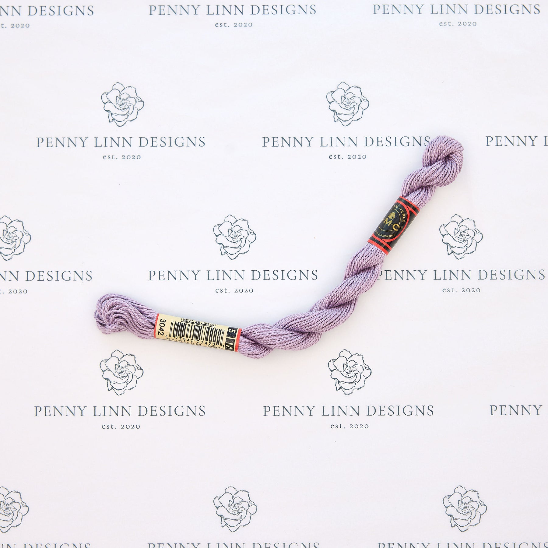 DMC 5 Pearl Cotton 3042 Storm Clouds