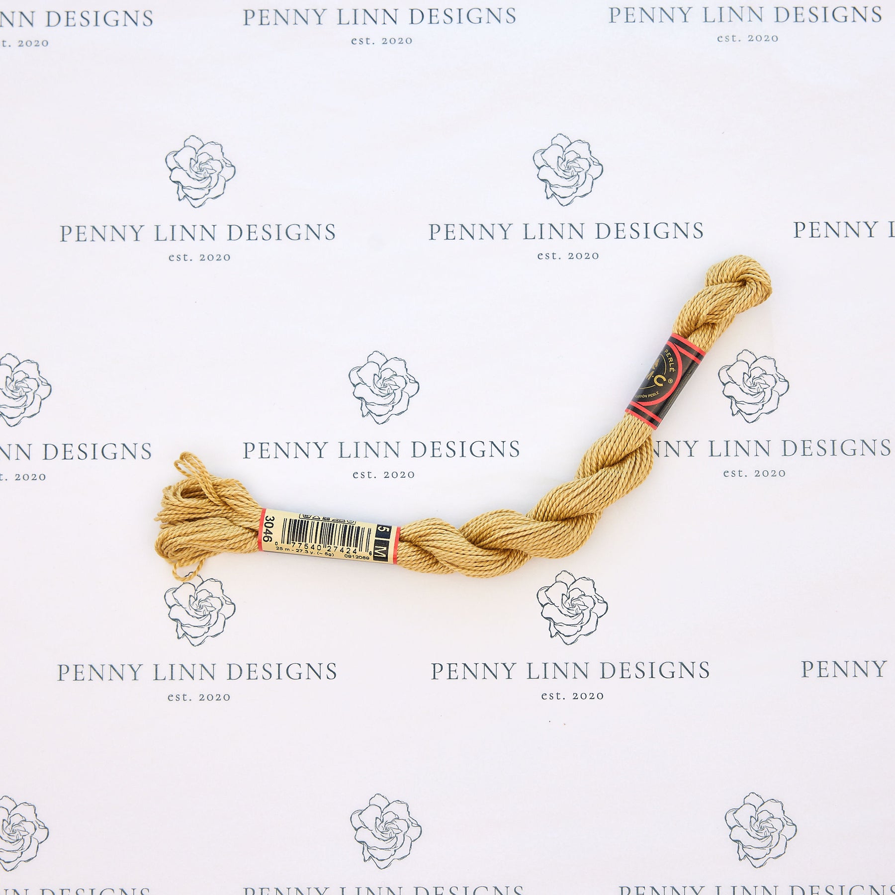 DMC 5 Pearl Cotton 3046 Biscuit