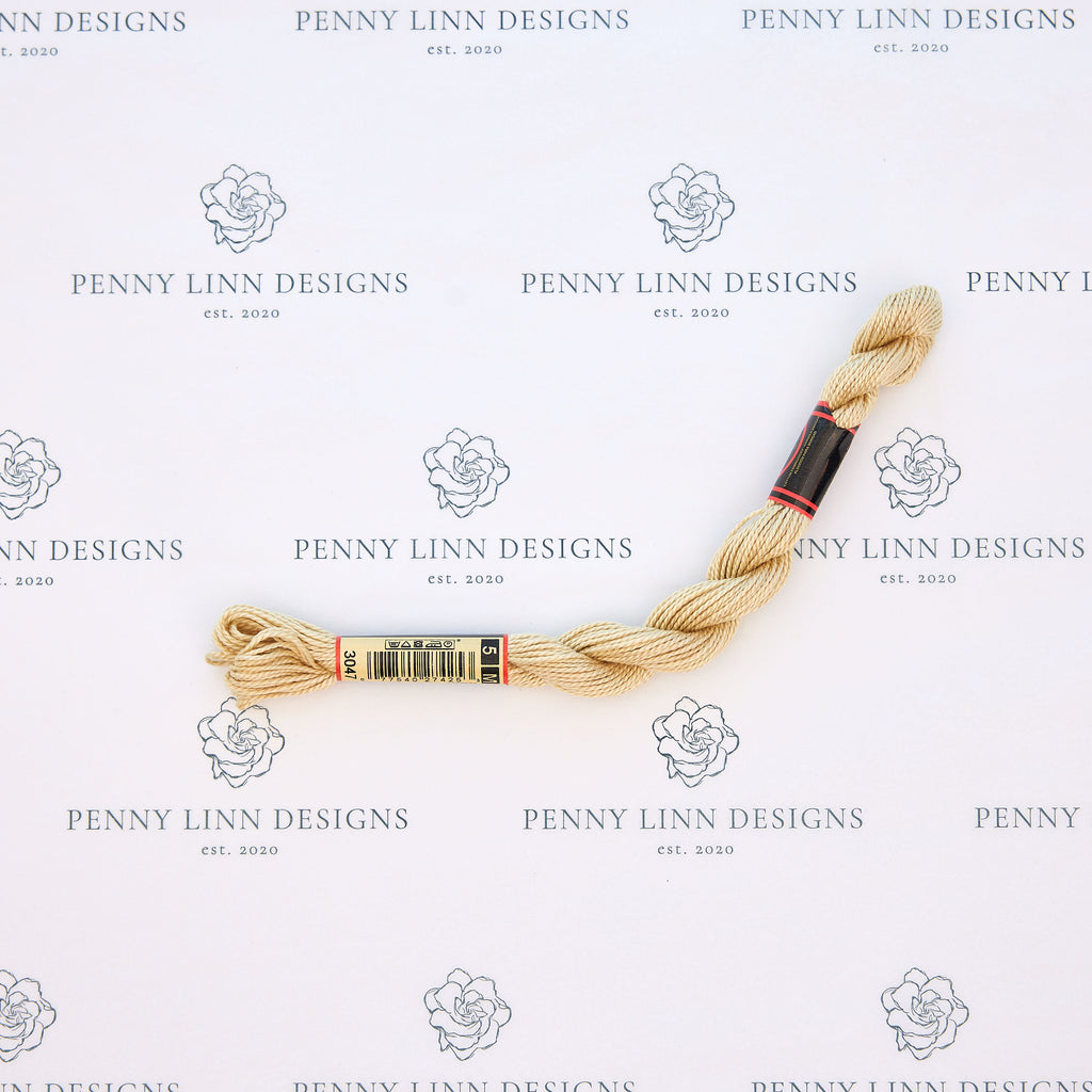 DMC 5 Pearl Cotton 3047 Sawdust – Penny Linn