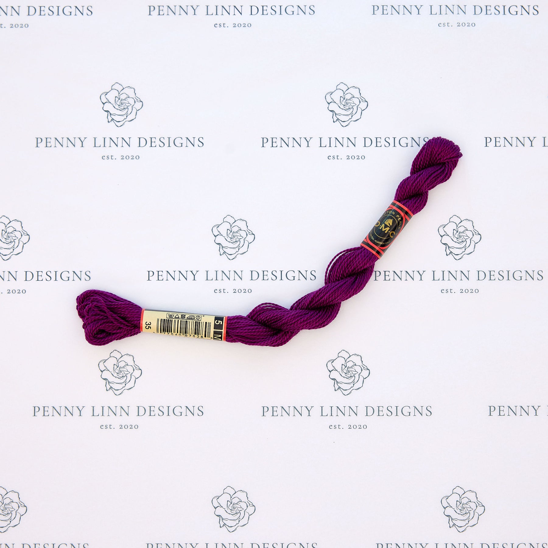 DMC 5 Pearl Cotton 35 Plum