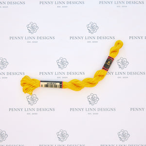 DMC 5 Pearl Cotton 444 Bright Yellow