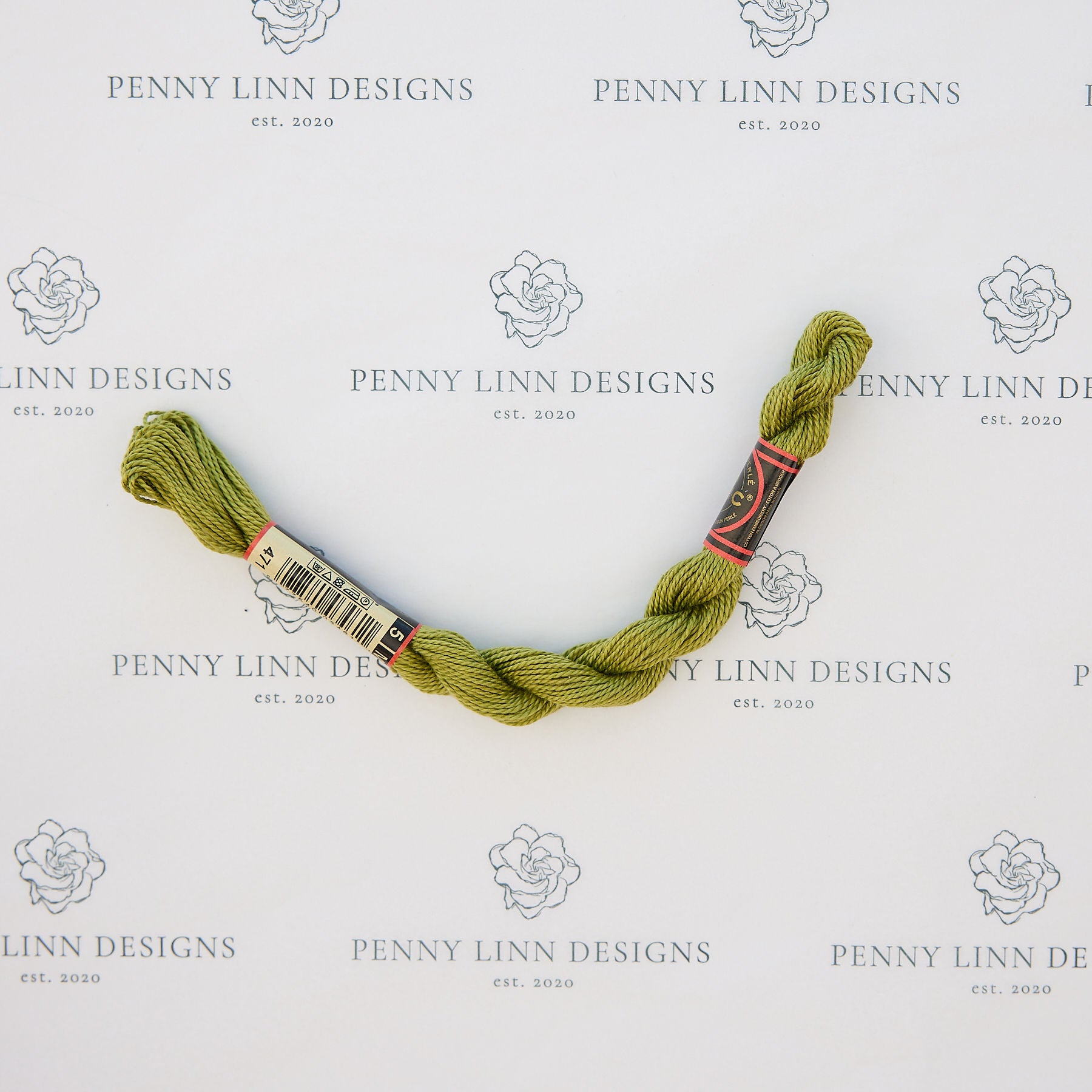 DMC 5 Pearl Cotton 471 Tarragon