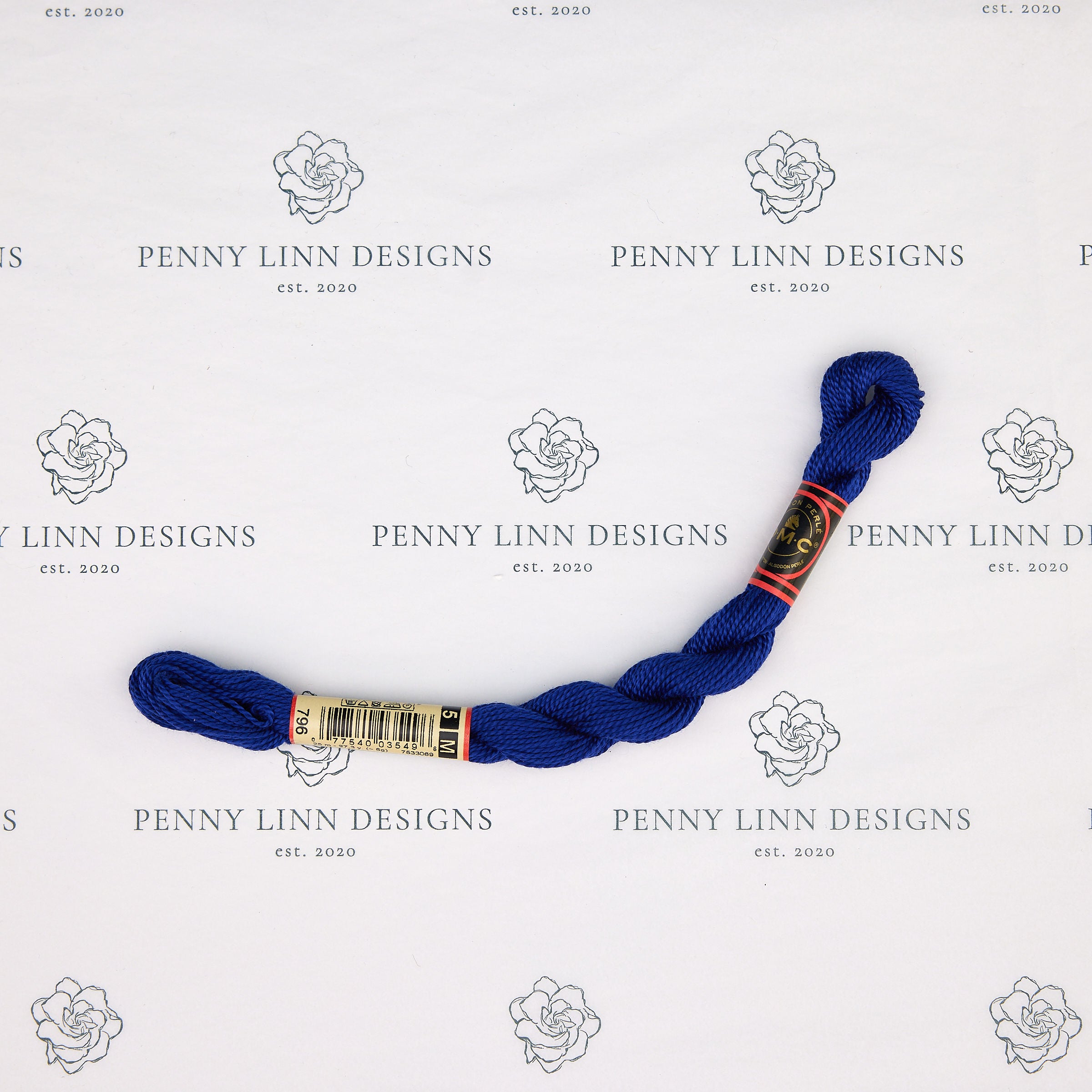 DMC 5 Pearl Cotton 796 Sevres Blue – Penny Linn