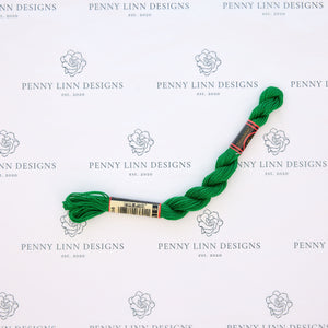 DMC 5 Pearl Cotton 910 English Green