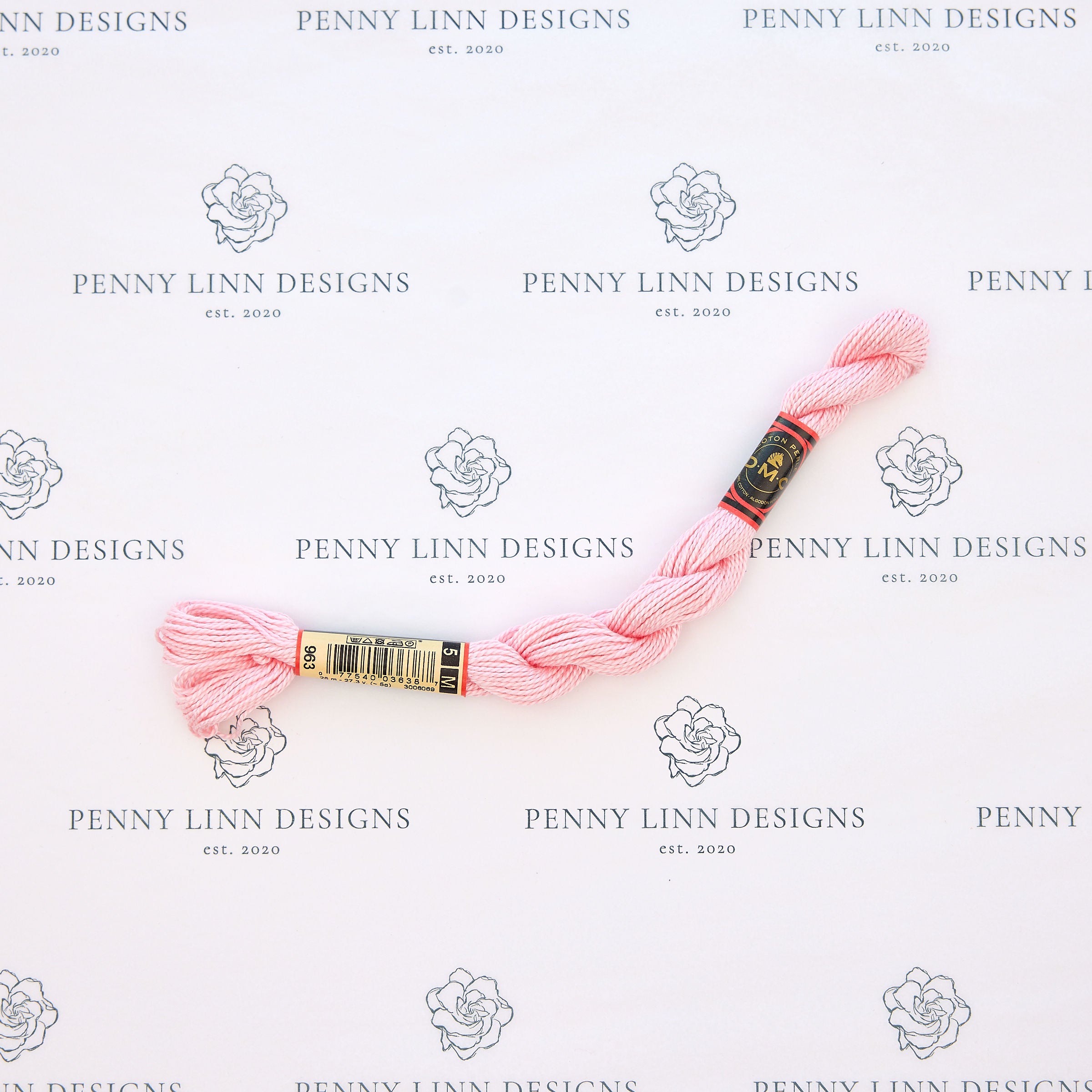 DMC 5 Pearl Cotton 963 Candy Pink – Penny Linn