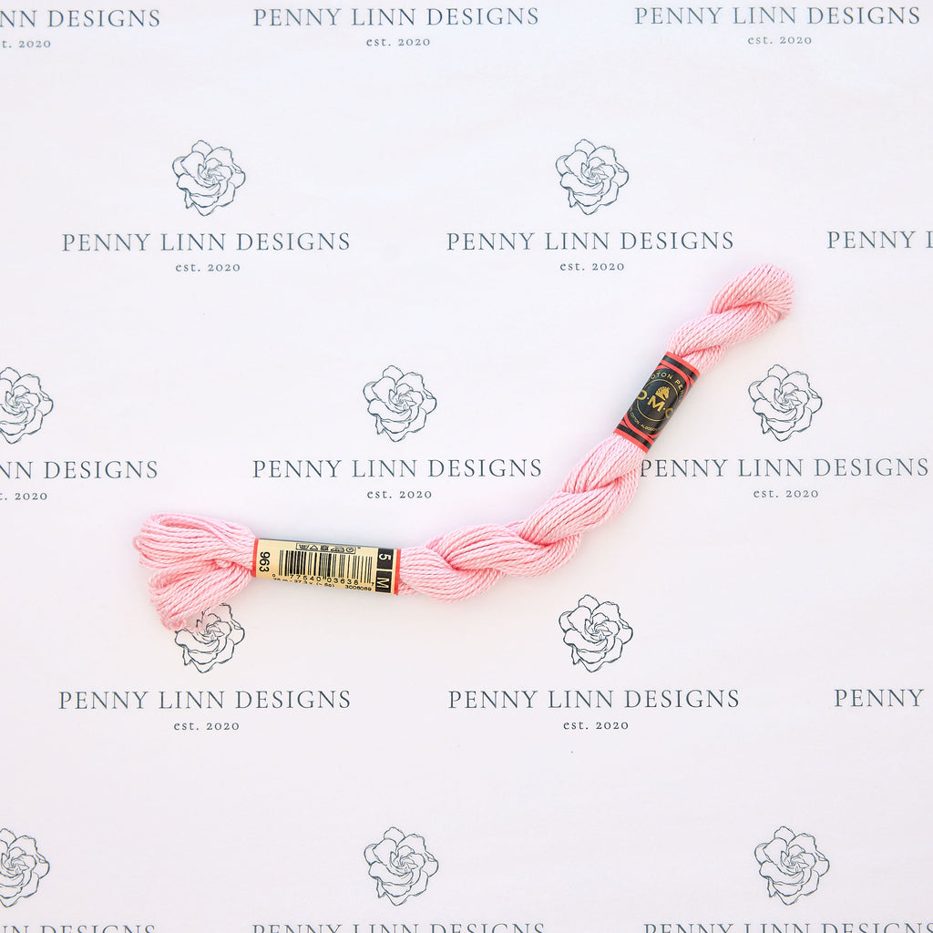 DMC 5 Pearl Cotton 963 Candy Pink – Penny Linn