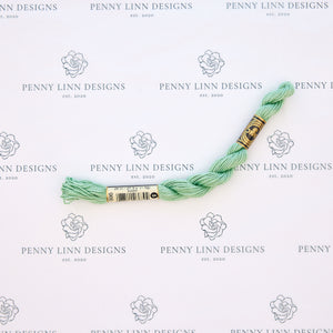 DMC 5 Pearl Cotton 966 Soft Green