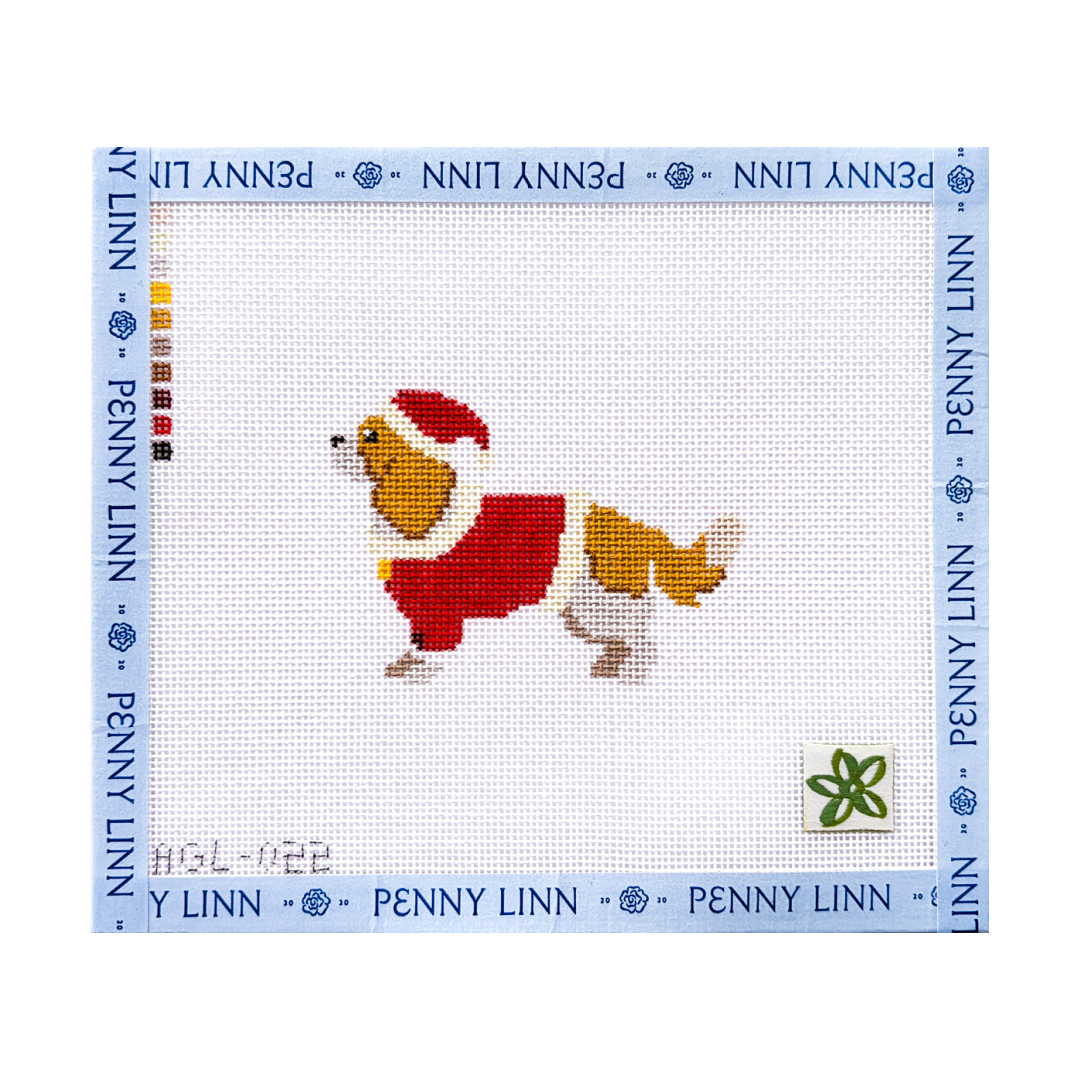 Santa Cavalier King Charles Spaniel