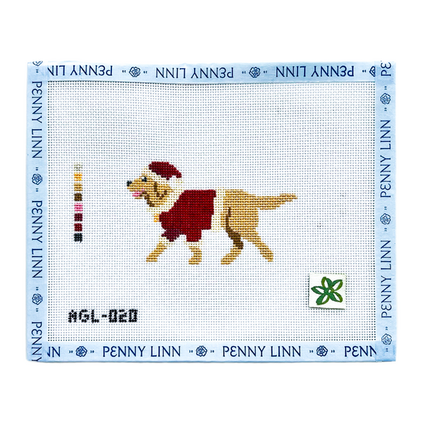 Santa Golden Retriever