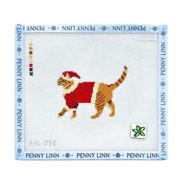 Santa Orange Cat
