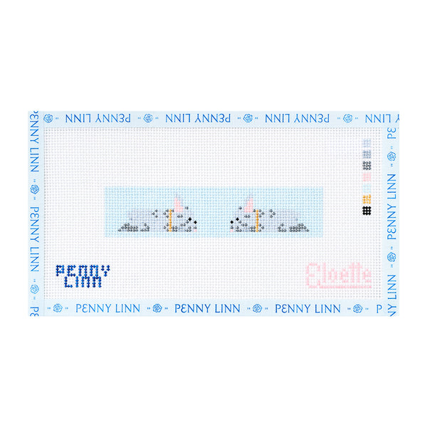 Frenchie Fob - Grey