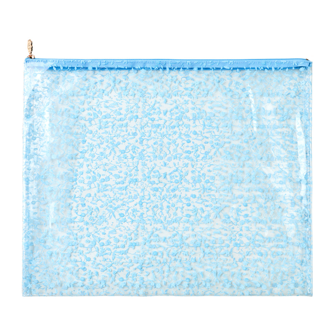 Bisou Blue PVC Project Bag - XL