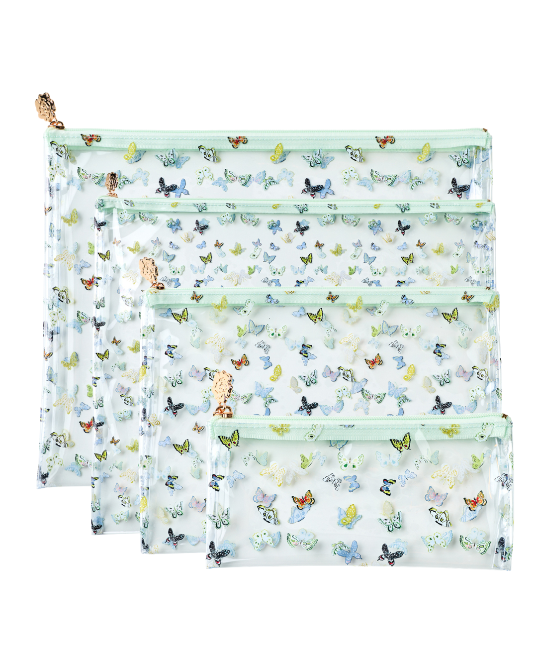 Butterfly PVC Project Bag - Large