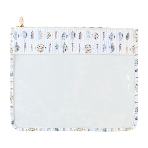 Seashell Stripes Project Bag