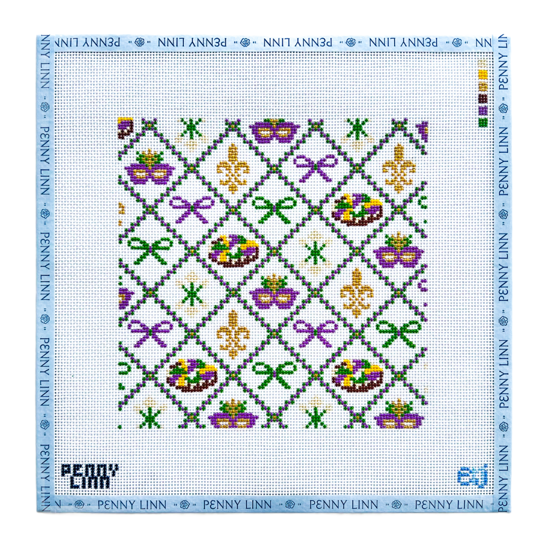 8x8 Mardi Party Tray Insert – Penny Linn