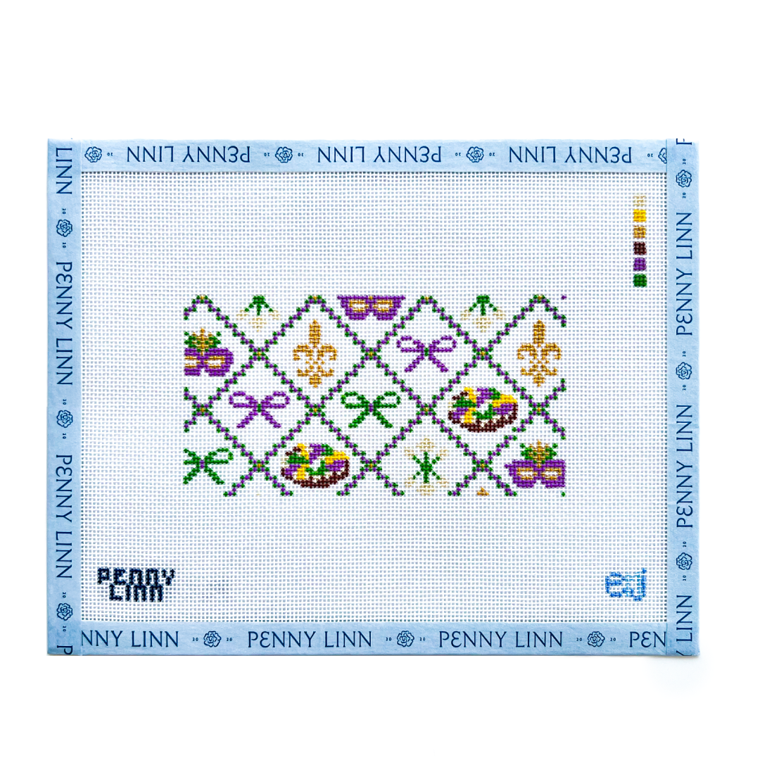 Mardi Party Fancy Clutch Insert