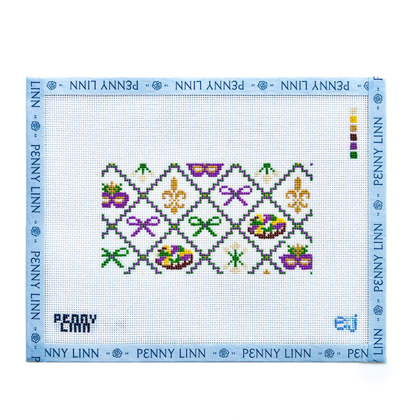 Mardi Party Fancy Clutch Insert