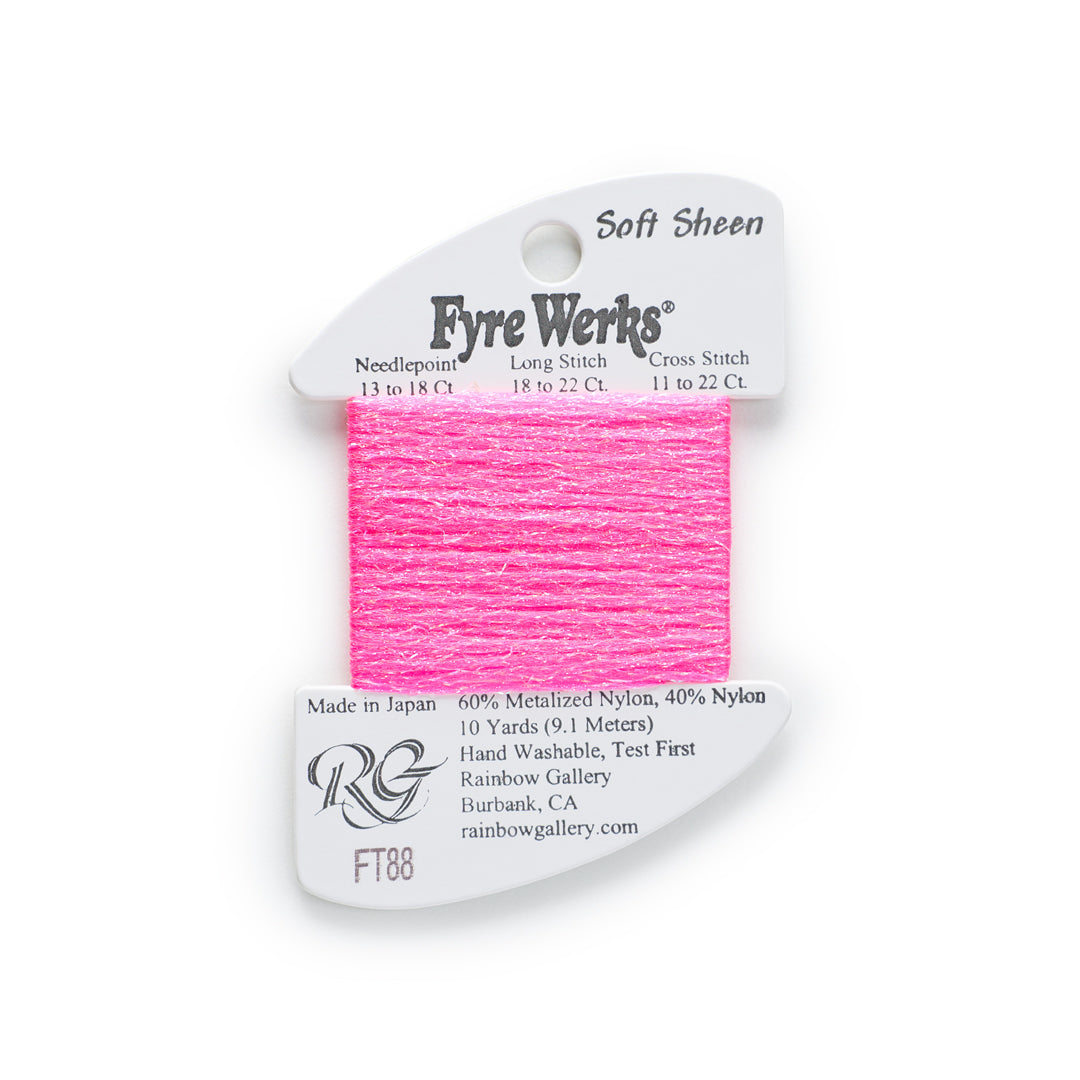 Fyre Werks Soft Sheen FT88 Super Pink