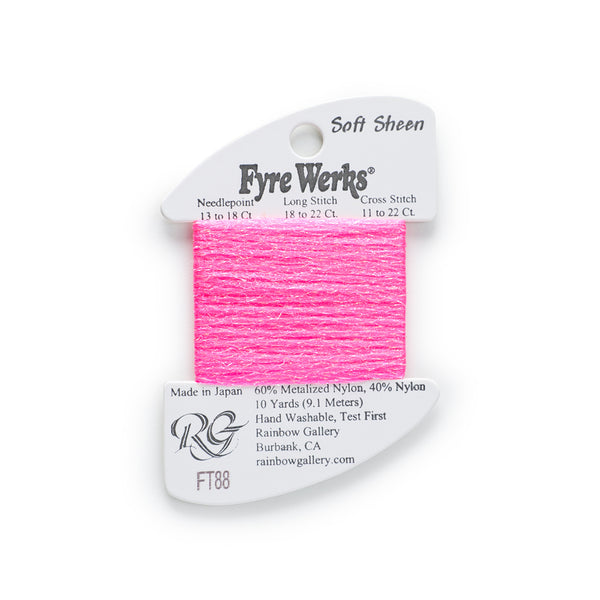 Fyre Werks Soft Sheen FT88 Super Pink