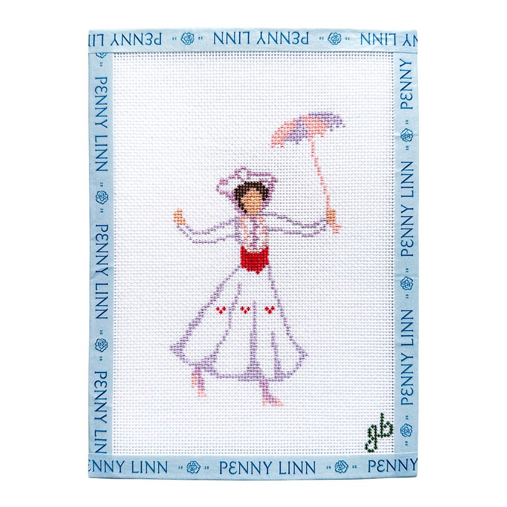 sachin and babi light blue dress Custom Boutique MARY POPPINS Jolly Holiday Girl's Costume Dress Set main image 0
