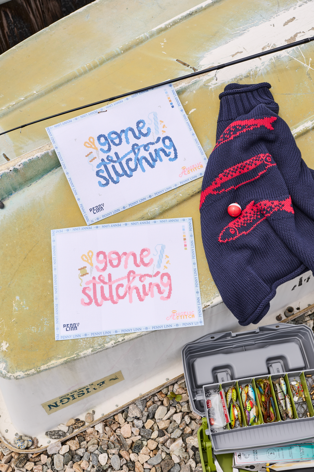 Gone Stitching - Pink