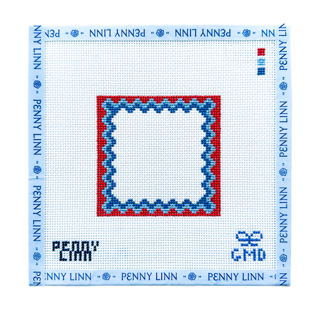Americana Scallop Square