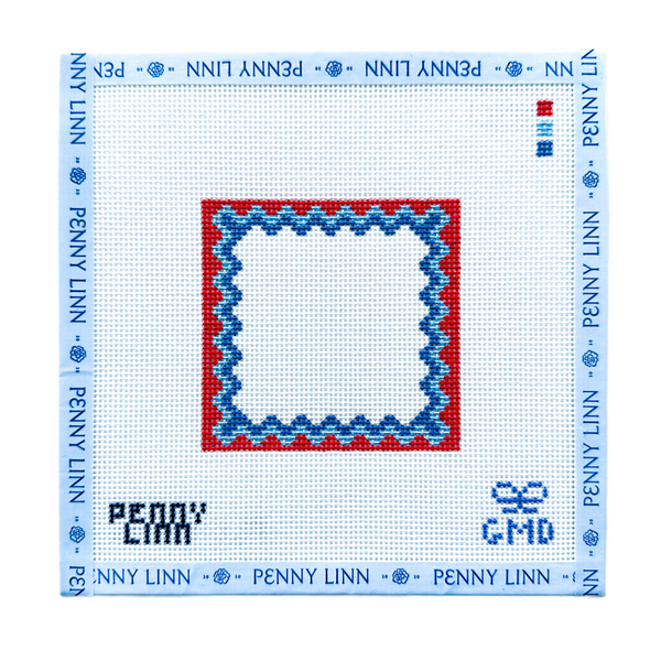 Americana Scallop Square