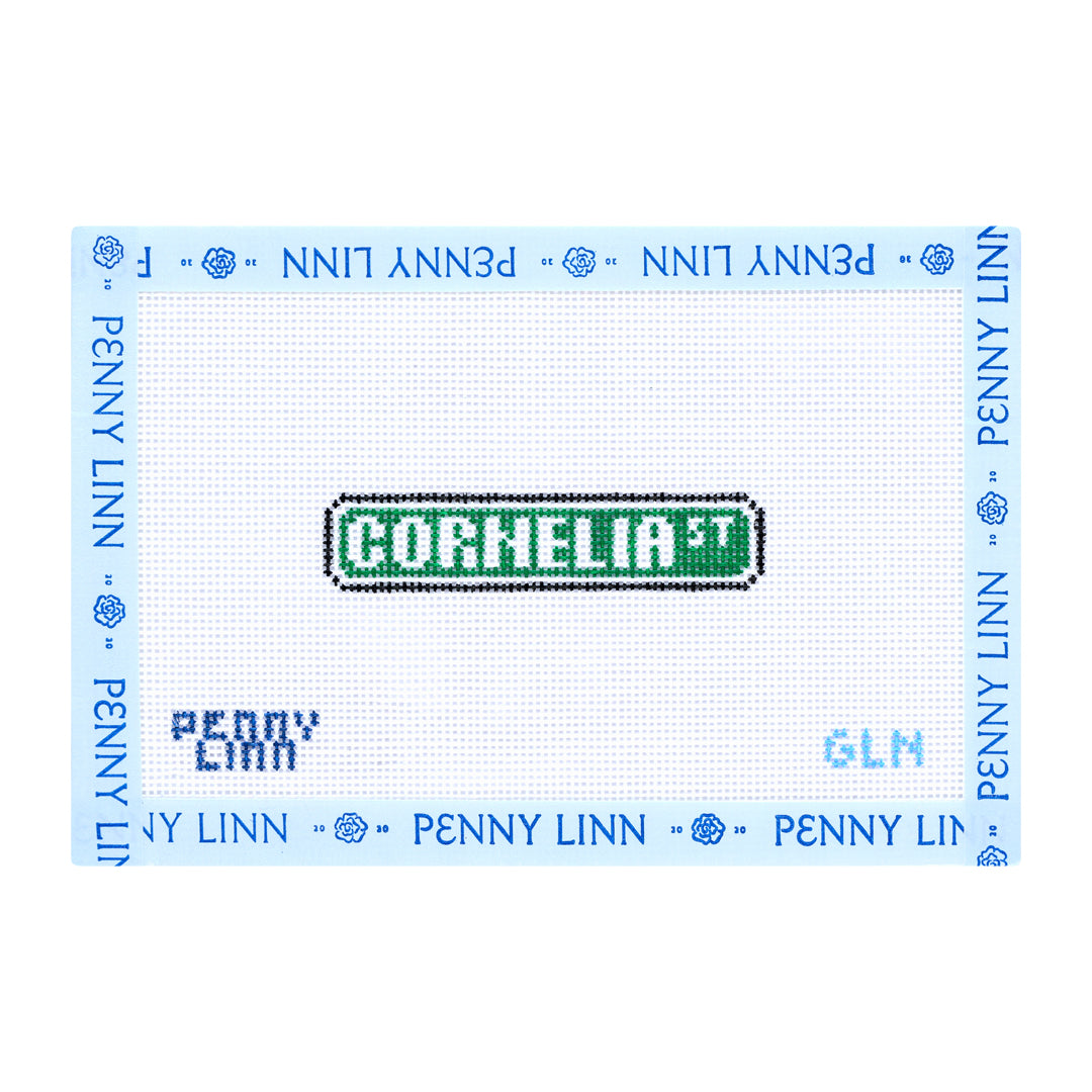Mini Cornelia Street Sign