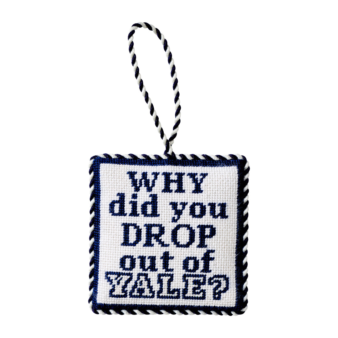 Why Did You Drop Out of Yale?