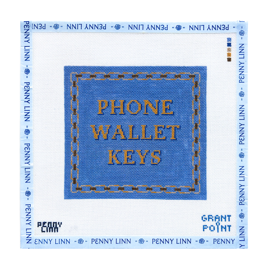 Phone Wallet Keys - Blue