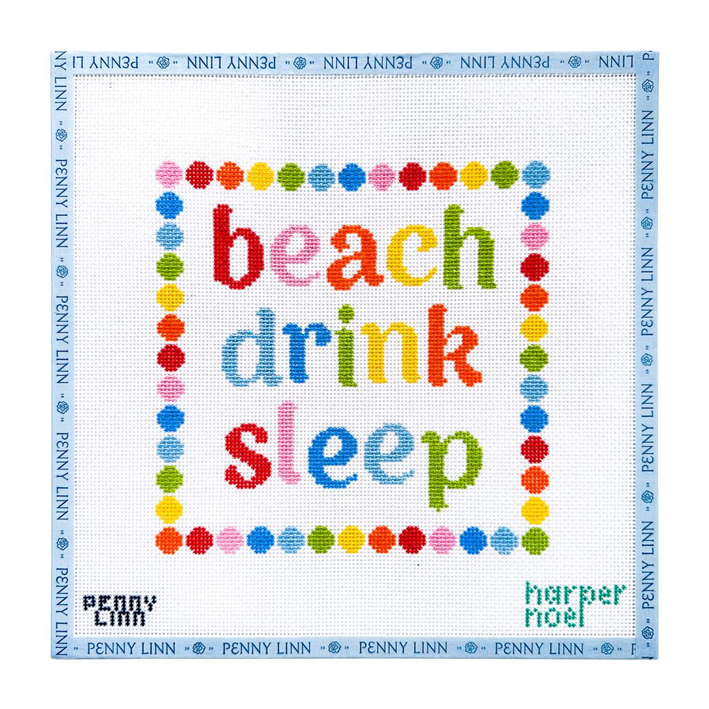 Beach Drink Sleep