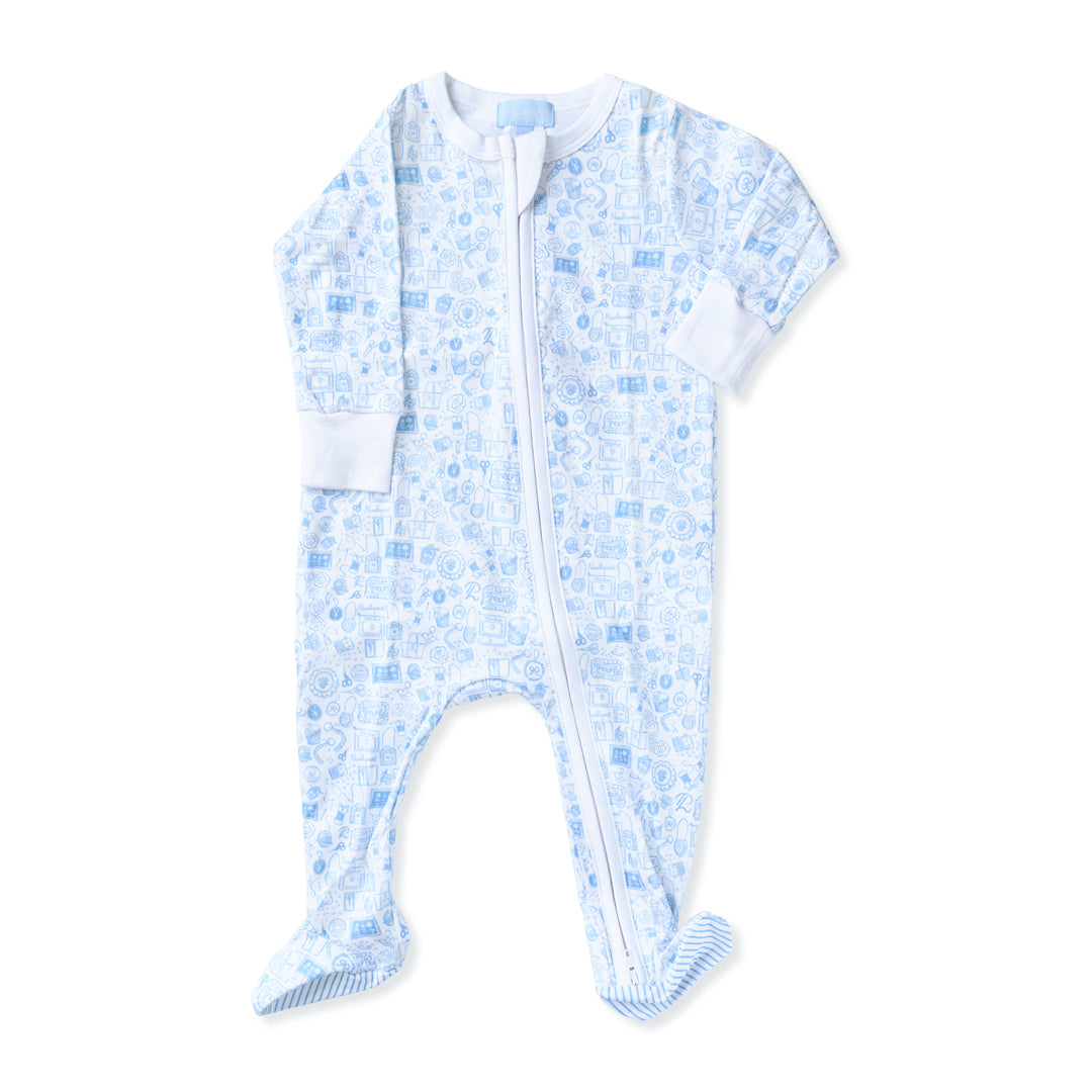 Penny Linn Zip Baby Onesie