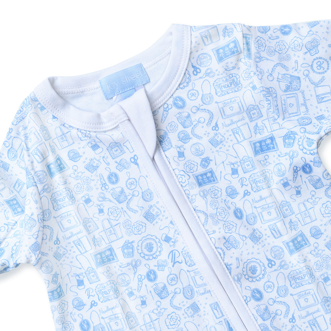 Penny Linn Zip Baby Onesie