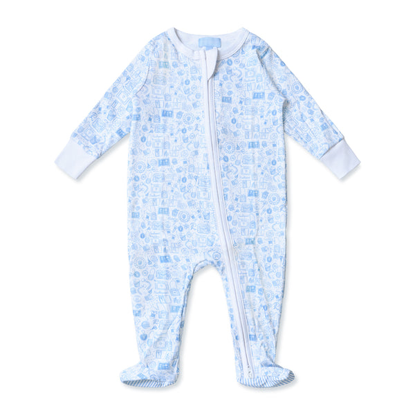 Penny Linn Zip Baby Onesie