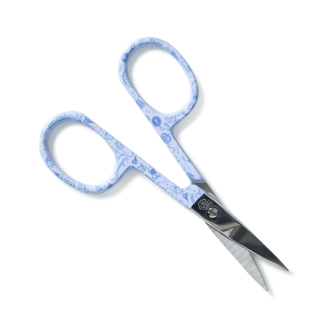Joy Street Needlepoint Print Embroidery Scissors