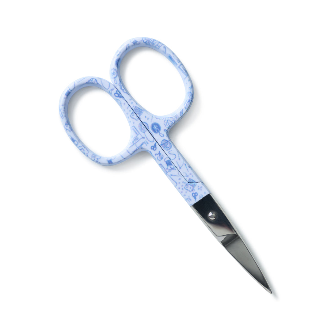 Joy Street Needlepoint Print Embroidery Scissors