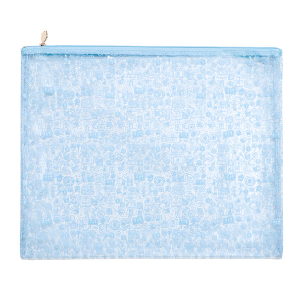 Joy Street Needlepoint Print PVC Project Bag - XL