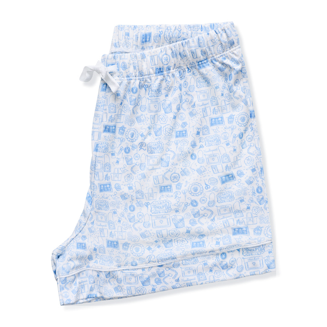 Penny Linn Women’s Button Front Short Pajama Set