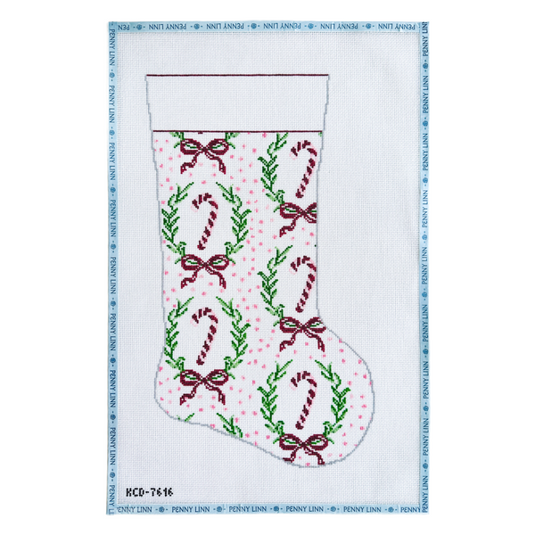 Candy Cane Stocking