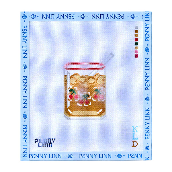 Cherry Icon Coffee Glass