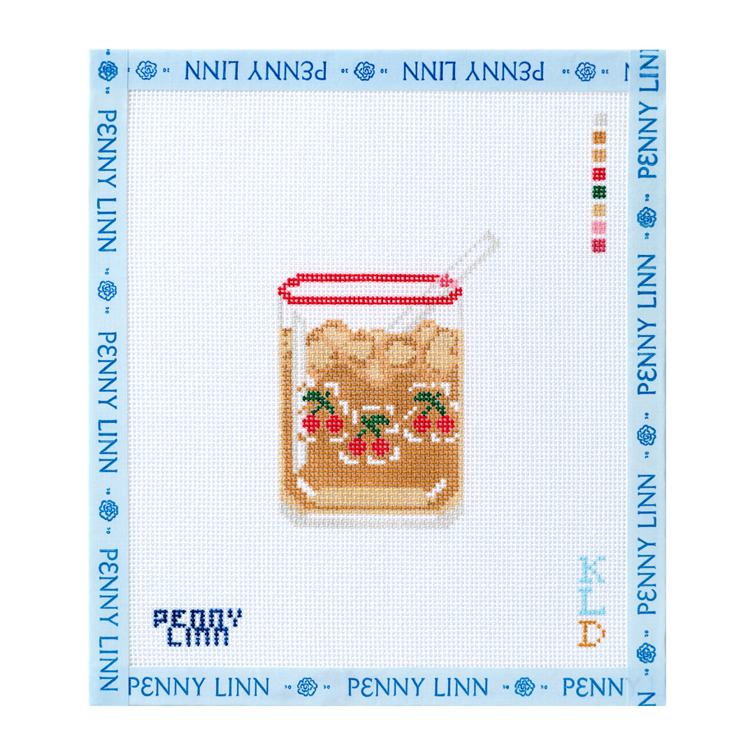 Cherry Icon Coffee Glass