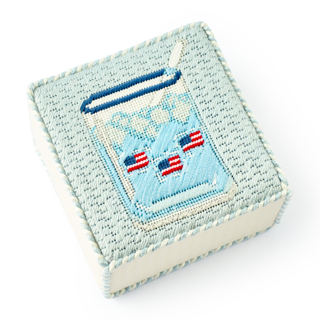 Flag Icon Juice Glass