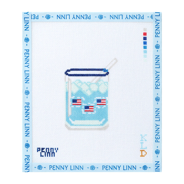 Flag Icon Juice Glass