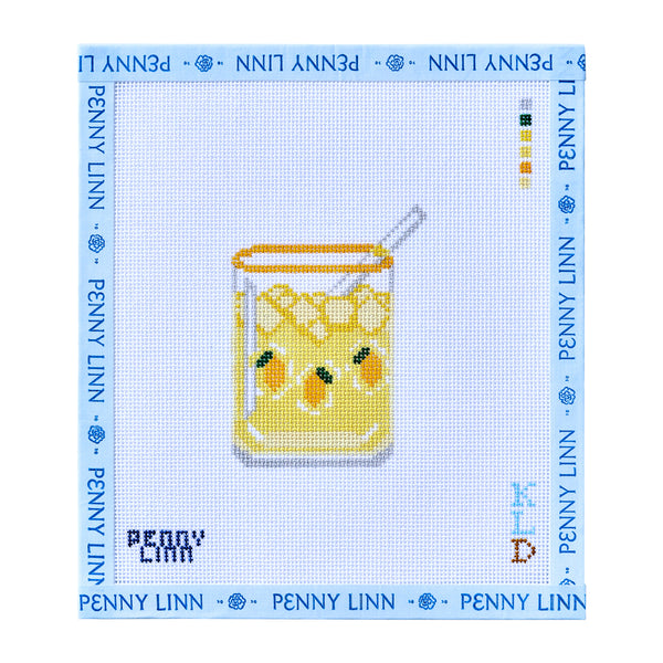 Lemon Icon Lemonade Glass